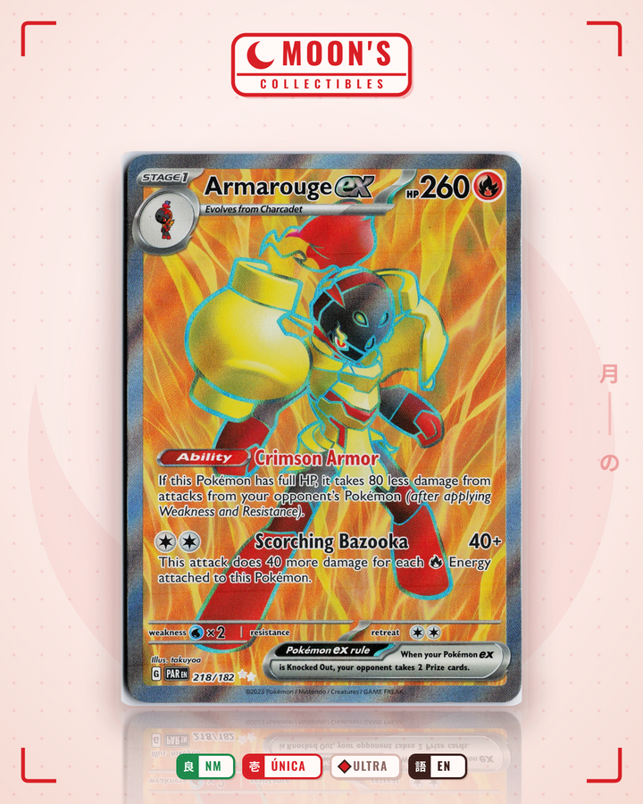 Armarouge ex · Paradox Rift #218/182 · NM