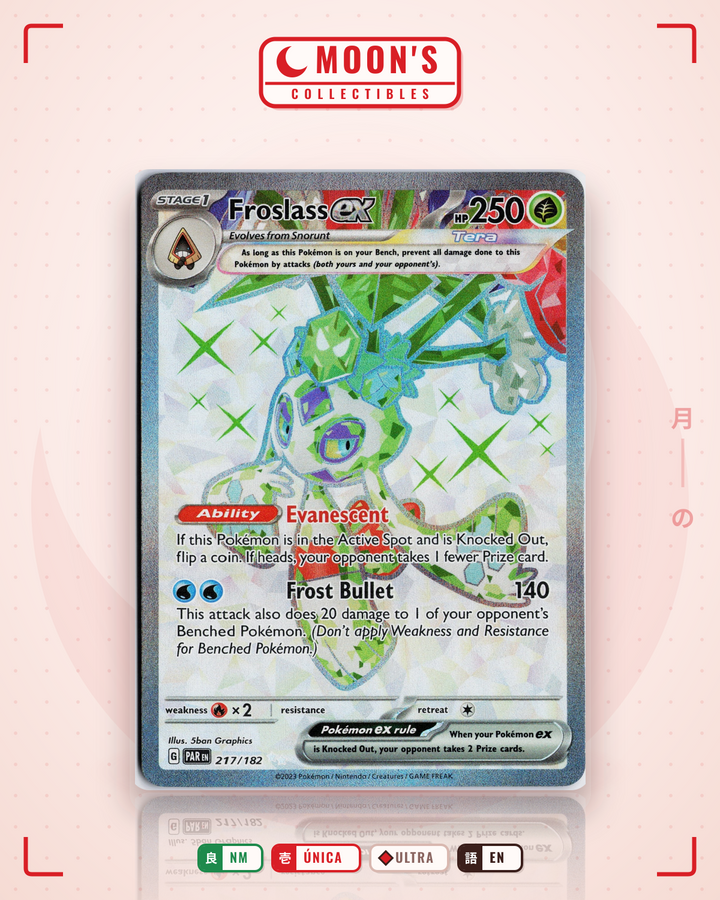 Froslass ex · Paradox Rift #217/182 · NM