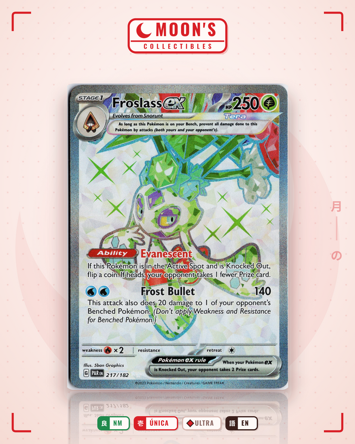 Froslass ex · Paradox Rift #217/182 · NM
