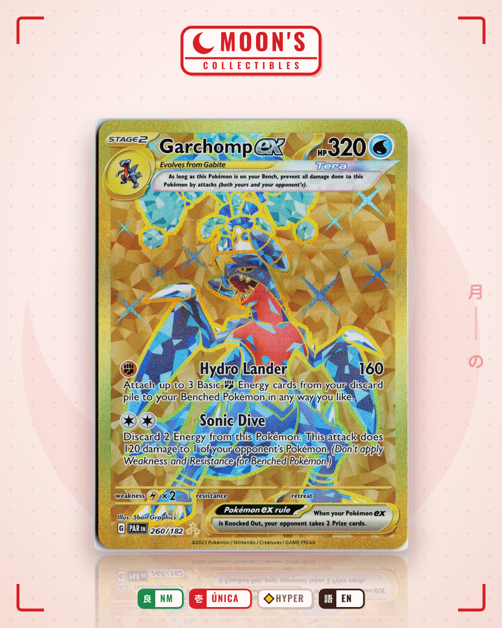 Garchomp ex · Paradox Rift #260/182 · NM