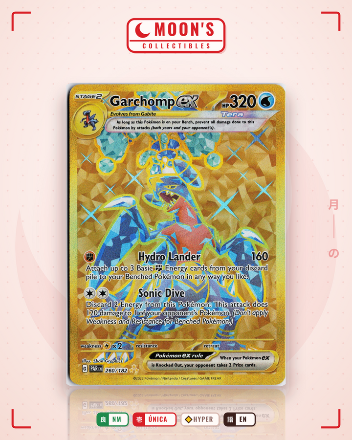 Garchomp ex · Paradox Rift #260/182 · NM