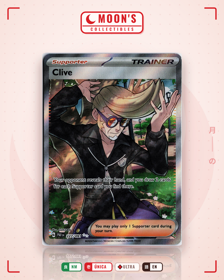 Clive · Paldean Fates #227/091 · NM