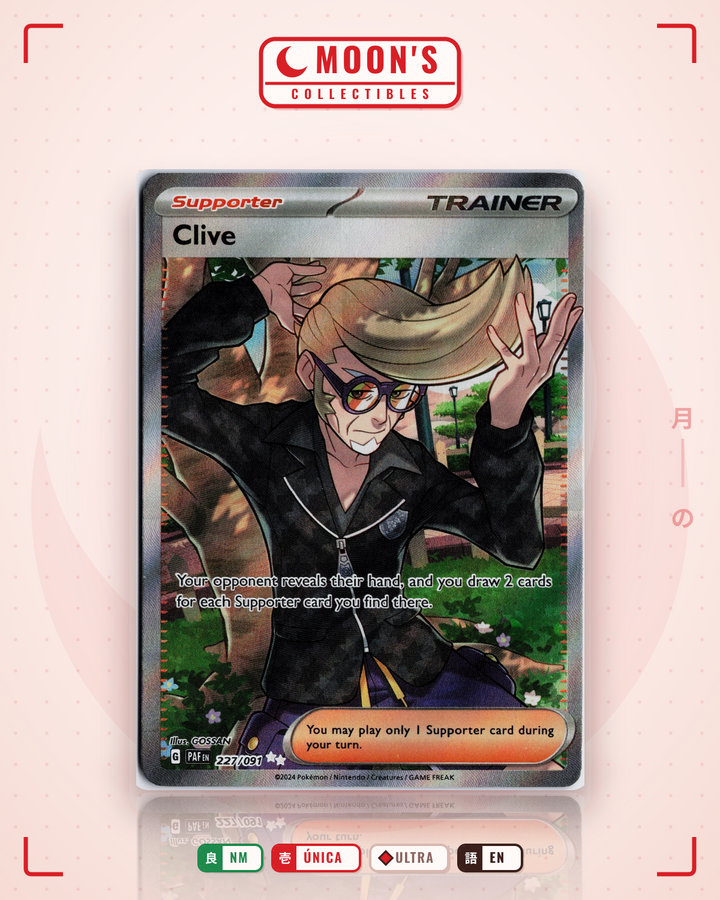 Clive · Paldean Fates #227/091 · NM