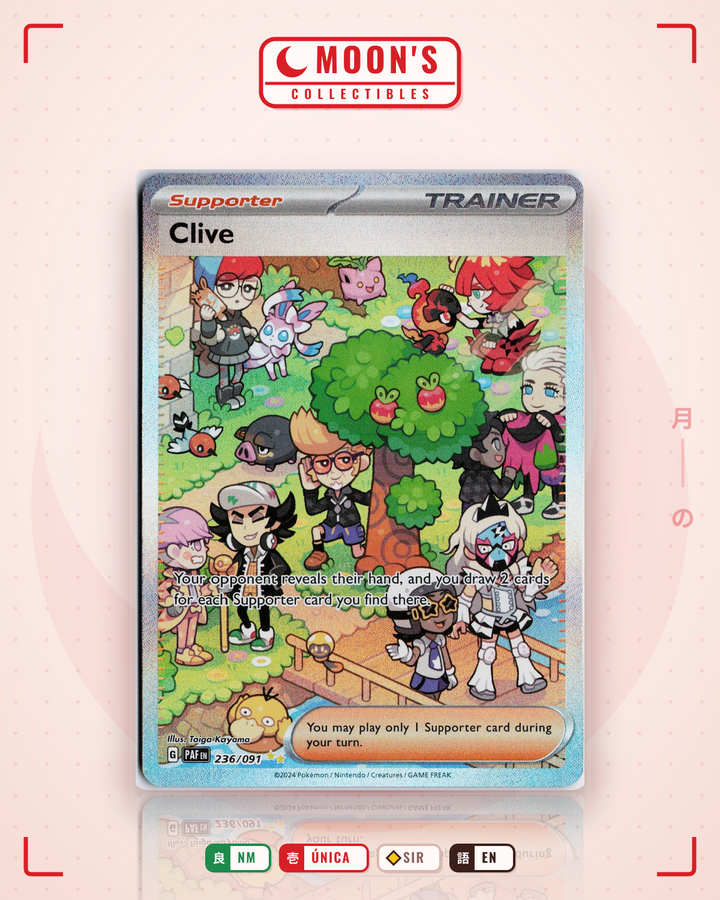 Clive · Paldean Fates #236/091 · NM
