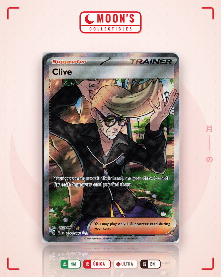 Clive · Paldean Fates #227/091 · NM