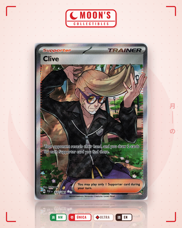 Clive · Paldean Fates #227/091 · NM