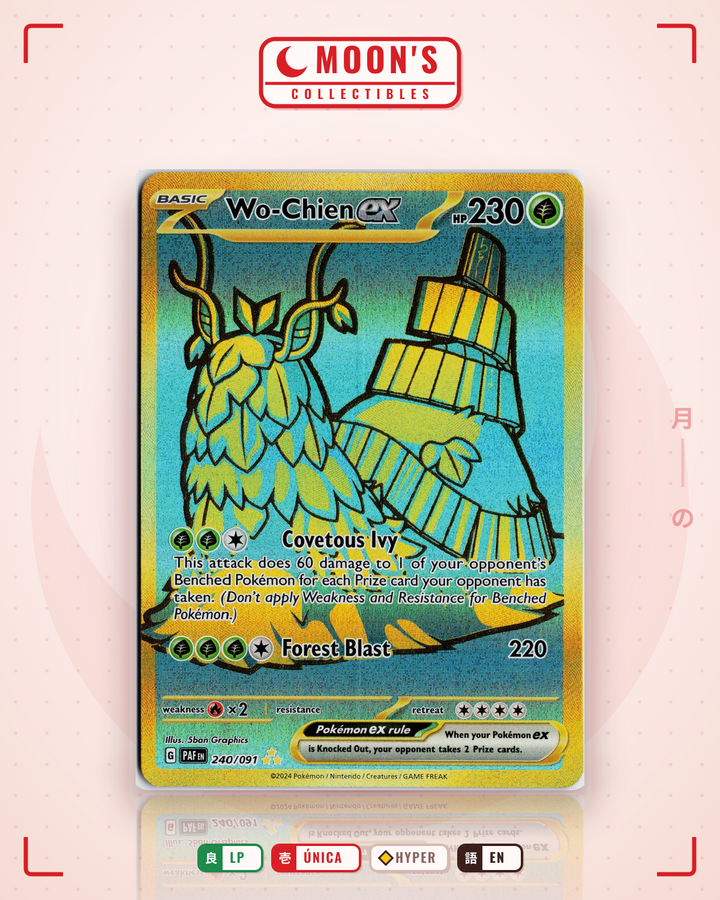 Wo-Chien ex · Paldean Fates #240/091 · LP