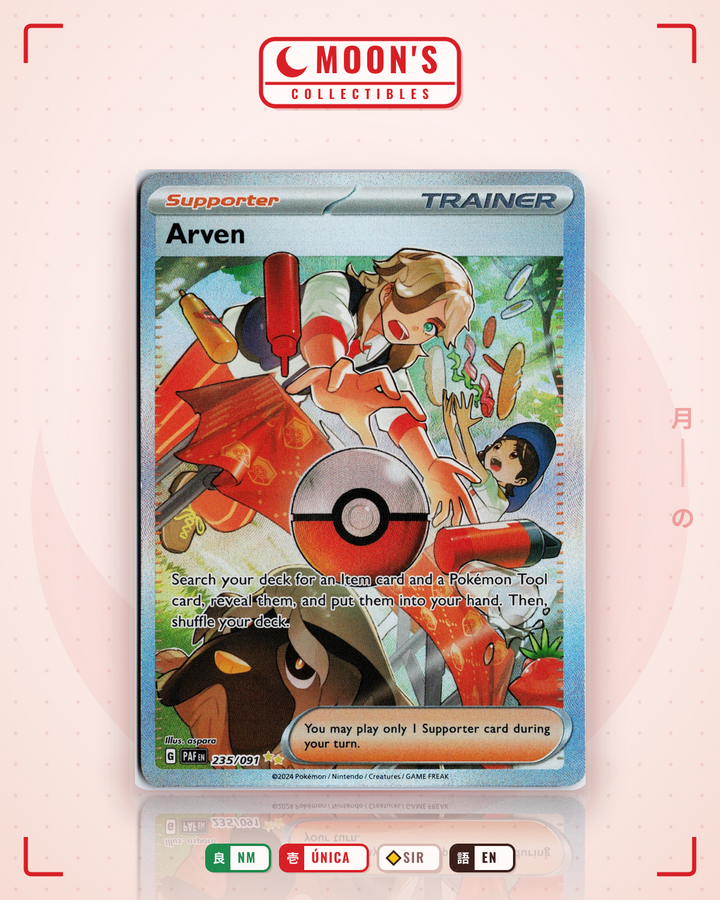 Arven · Paldean Fates #235/091 · NM