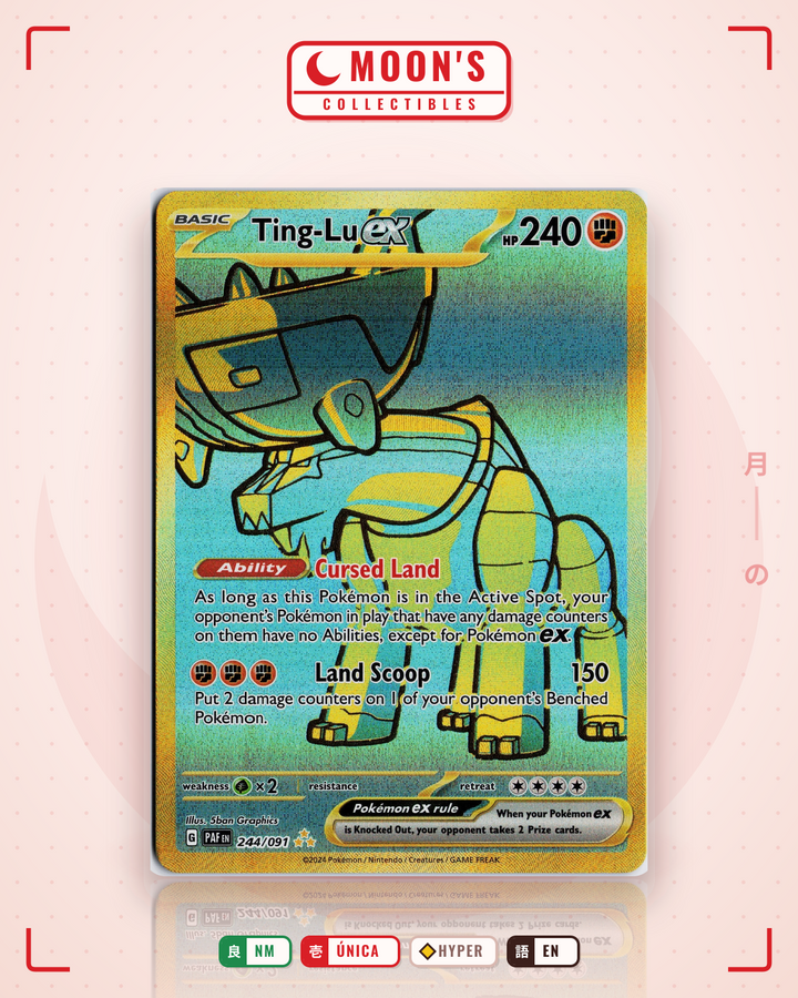 Ting-Lu ex · Paldean Fates #244/091 · NM