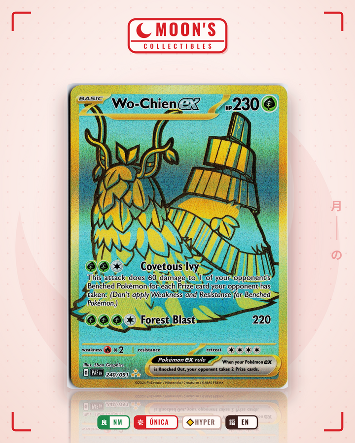 Wo-Chien ex · Paldean Fates #240/091 · NM
