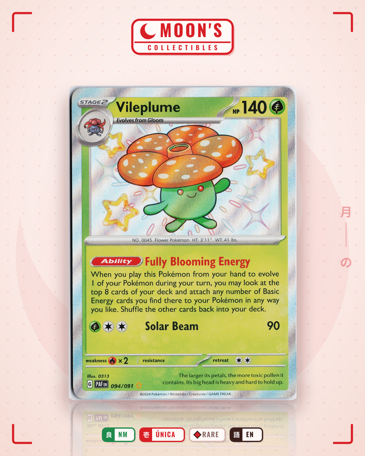 Vileplume · Paldean Fates #094/091 · NM