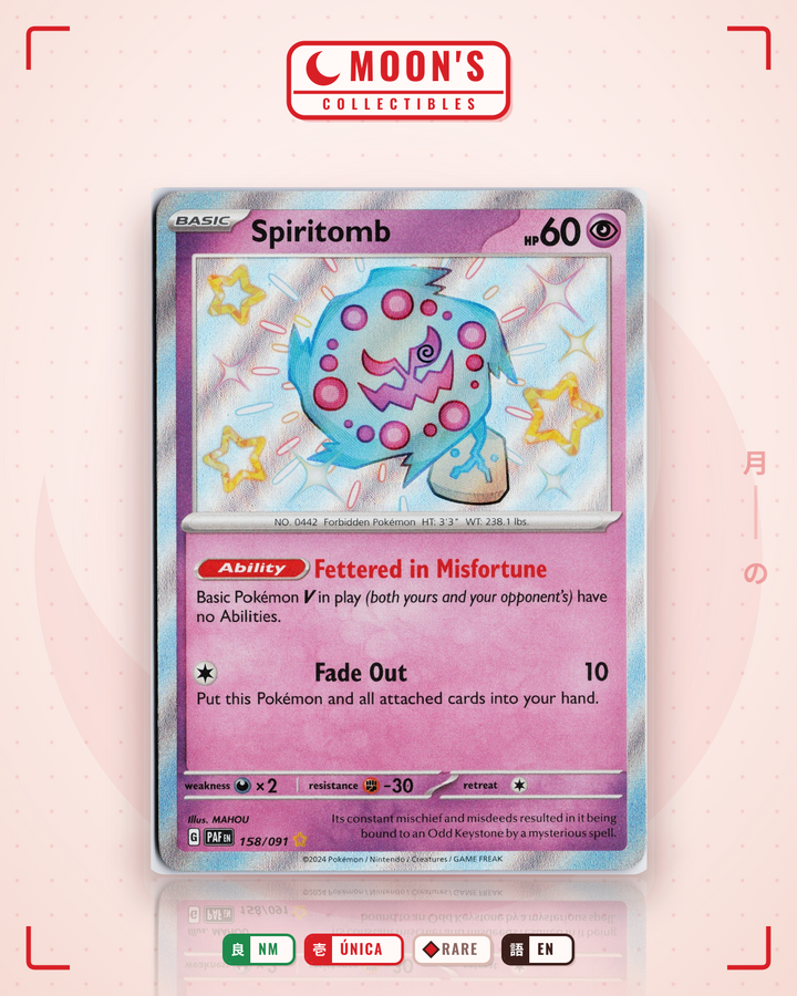 Spiritomb · Paldean Fates #158/091 · NM