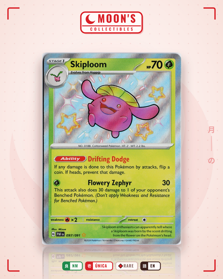 Skiploom · Paldean Fates #097/091 · NM