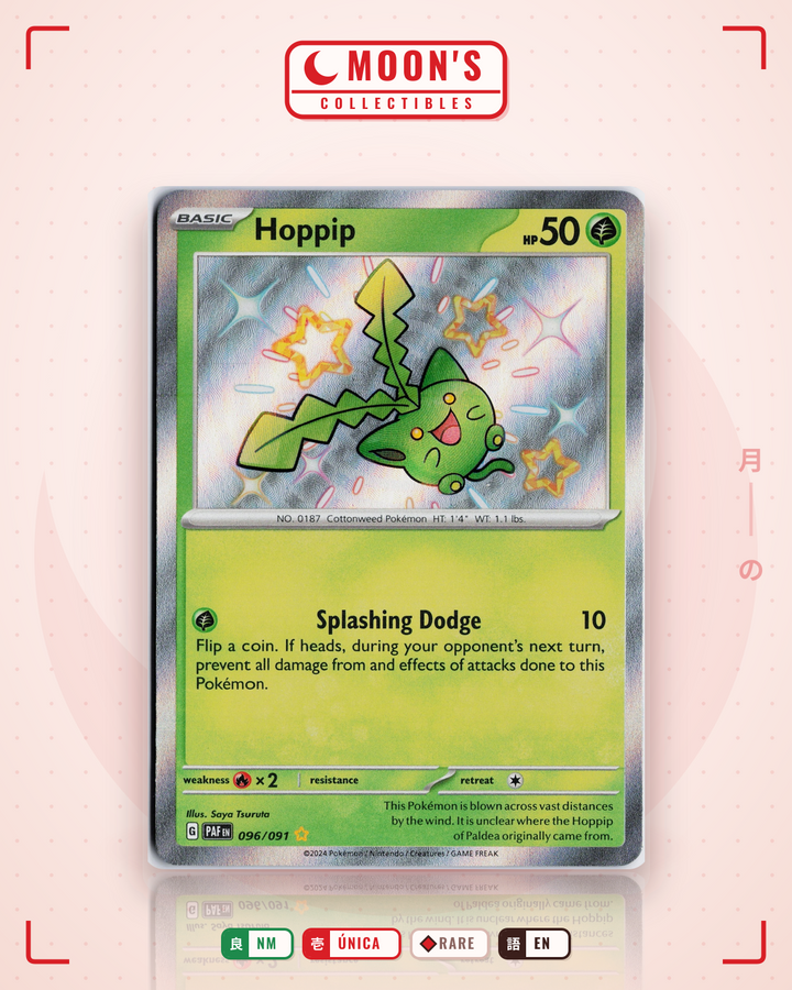 Hoppip · Paldean Fates #096/091 · NM