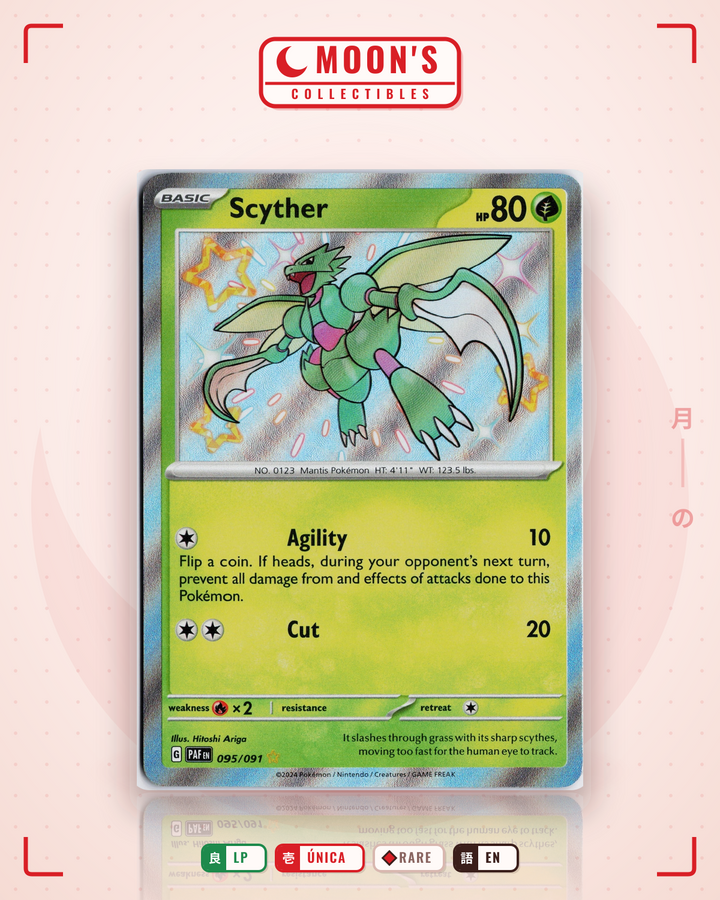 Scyther · Paldean Fates #095/091 · LP