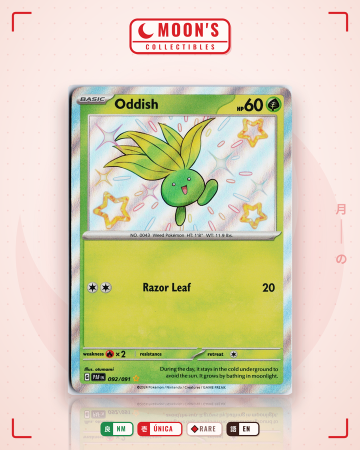 Oddish · Paldean Fates #092/091 · NM