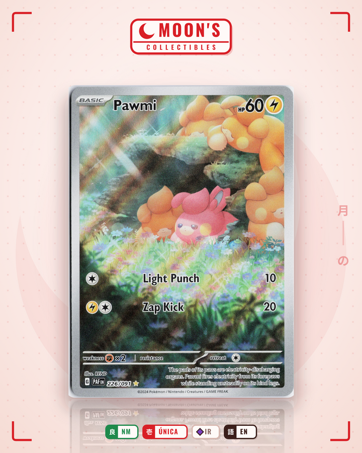 Pawmi · Paldean Fates #226/091 · NM