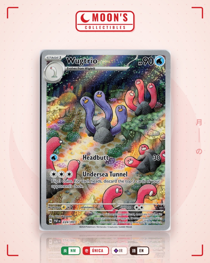 Wugtrio · Paldean Fates #224/091 · NM