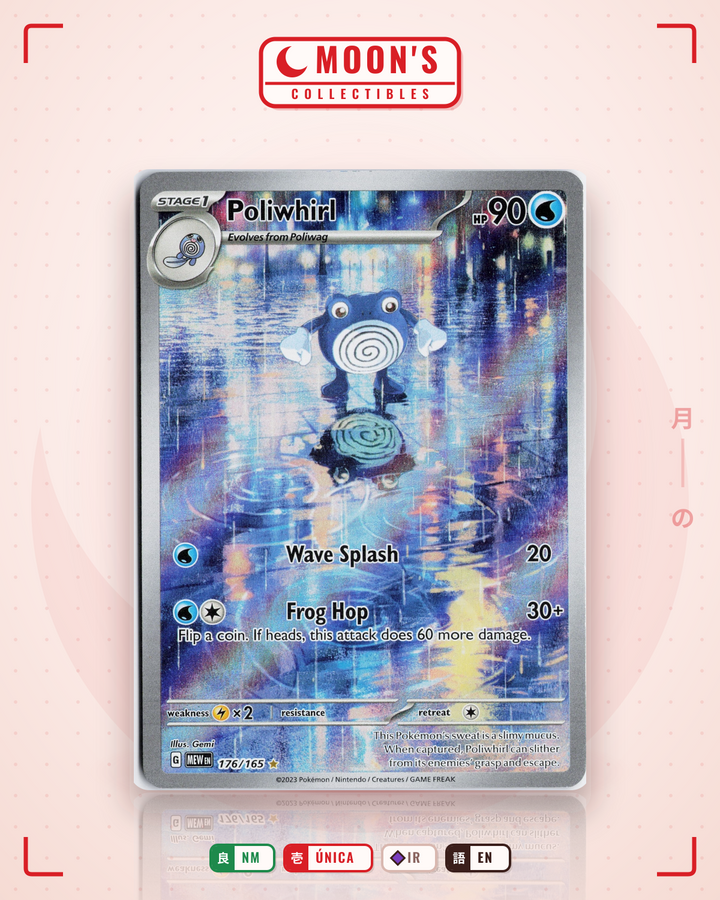 Poliwhirl · 151 #176/165 · NM
