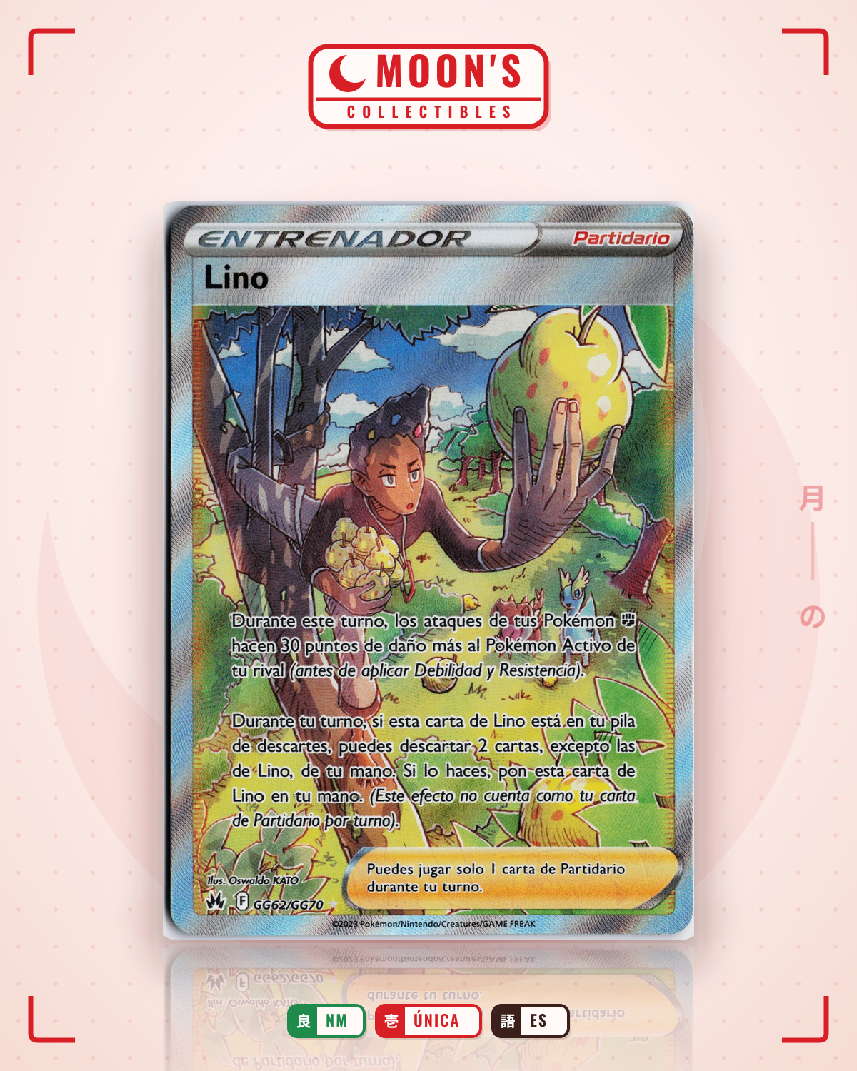 Carta Pokémon Linoone · Ruby & Sapphire #38/109 (NM) — pieza única en Moon's Collectibles México