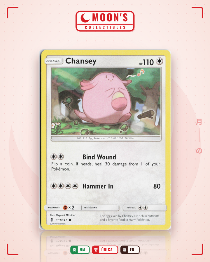 Chansey · Guardians Rising #101/145 · NM