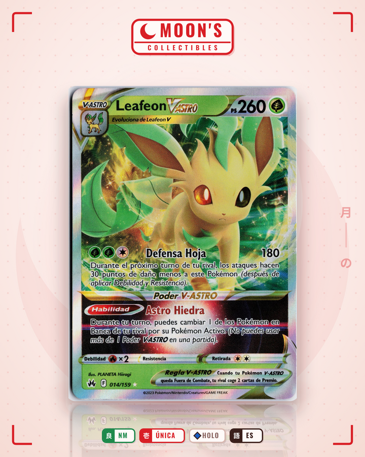 Leafeon VSTAR · Crown Zenith #014/159 · NM