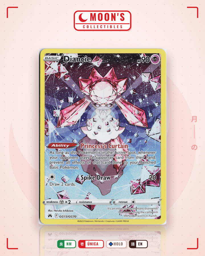 Diancie · Crown Zenith Galarian Gallery #GG13/GG70 · NM