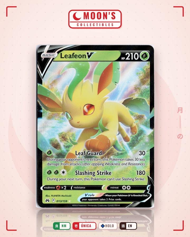 Leafeon V · Crown Zenith #013/159 · NM