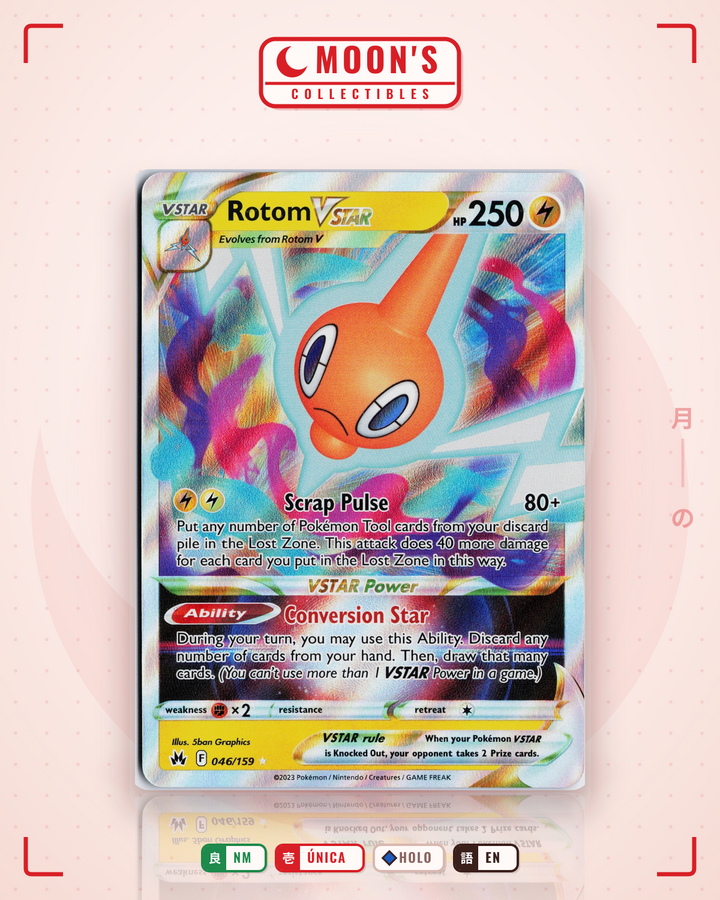 Rotom VSTAR · Crown Zenith #046/159 · NM