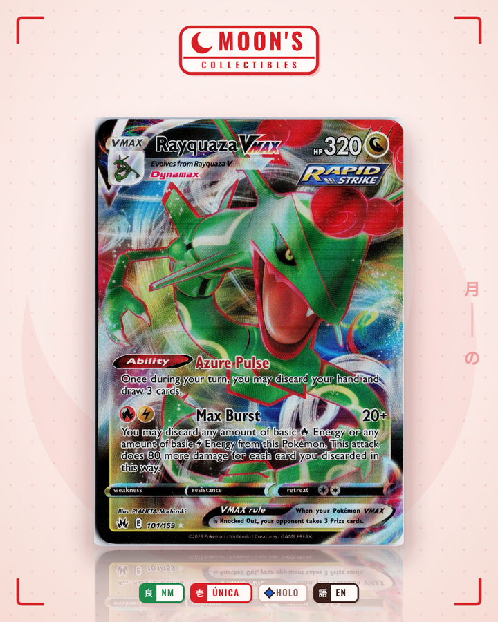 Rayquaza VMAX · Crown Zenith #101/159 · NM