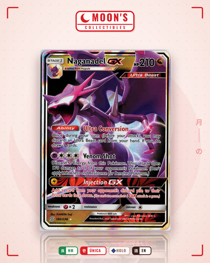 Naganadel-GX · Unified Minds #160/236 · NM
