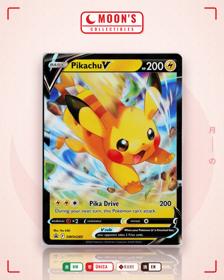 Pikachu V · SWSH Black Star Promos #SWSH285 · NM