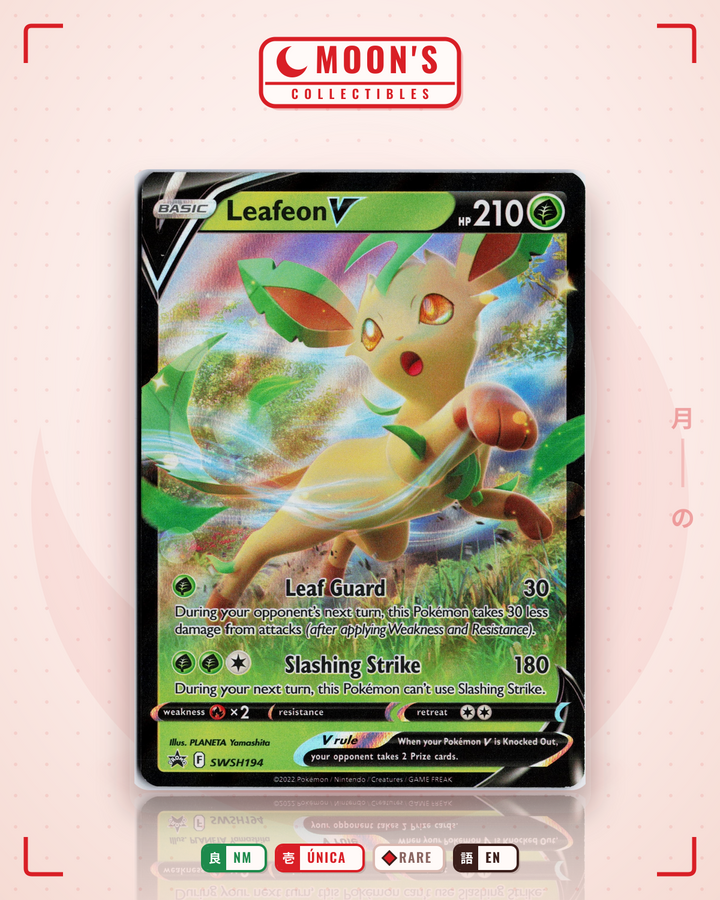 Leafeon V · SWSH Black Star Promos #SWSH194 · NM
