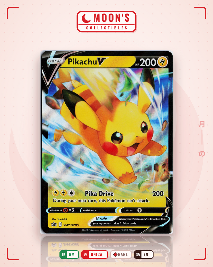 Pikachu V · SWSH Black Star Promos #SWSH285 · NM