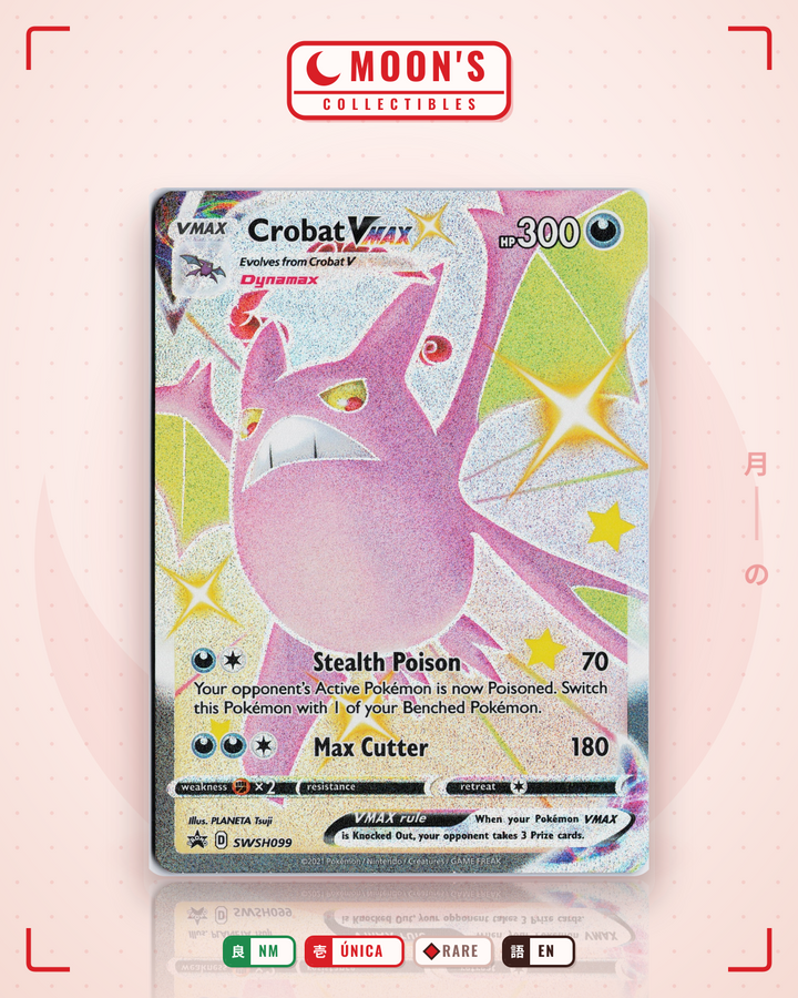 Crobat VMAX · SWSH Black Star Promos #SWSH099 · NM