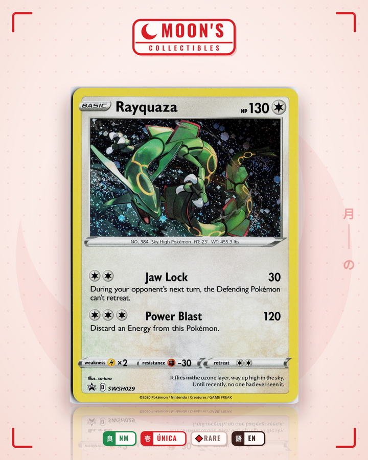 Rayquaza · SWSH Black Star Promos #SWSH029 · NM