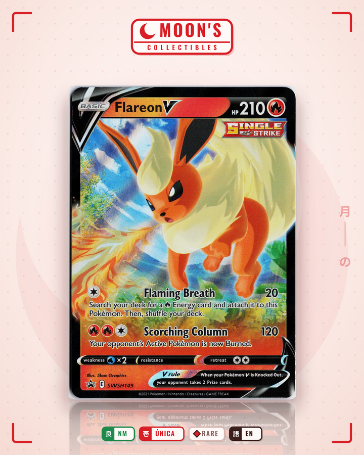Flareon V · SWSH Black Star Promos #SWSH149 · NM