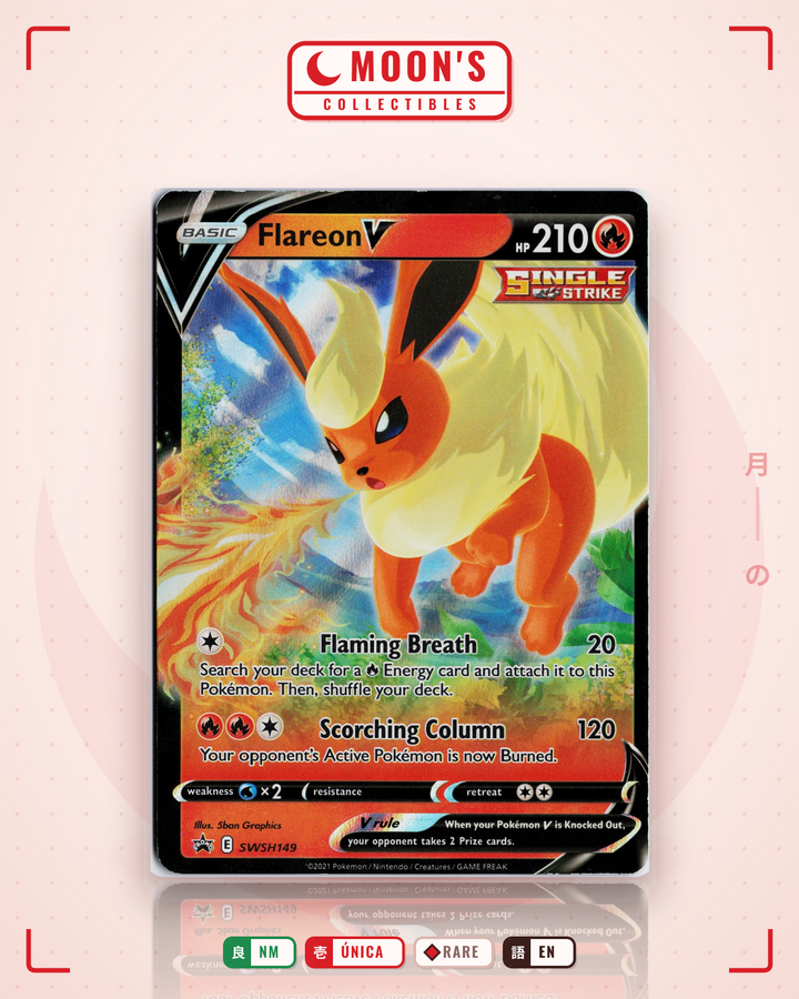 Flareon V · SWSH Black Star Promos #SWSH149 · NM