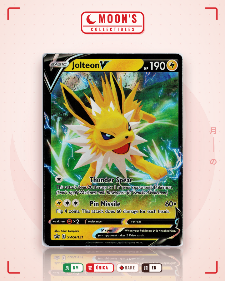 Jolteon V · SWSH Black Star Promos #SWSH151 · NM