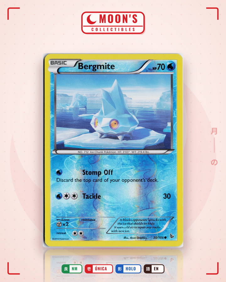 Bergmite · Flashfire #30/106 · NM