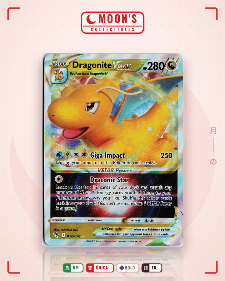 Dragonite VSTAR · Pokémon GO #050/078 · NM