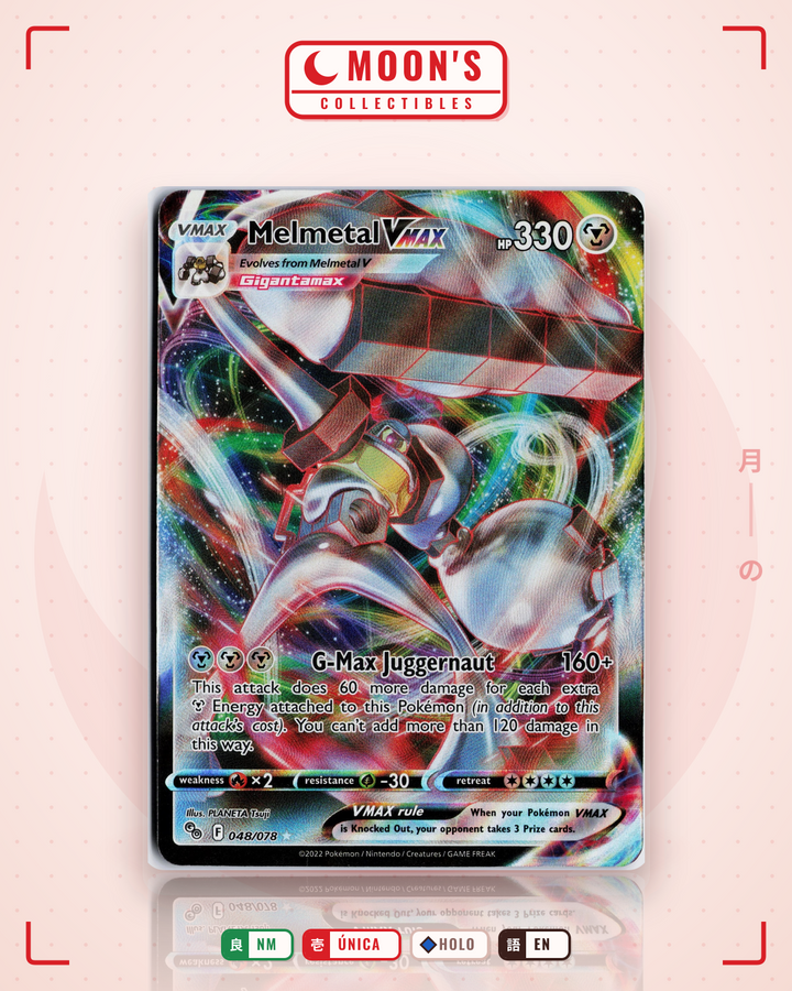 Melmetal VMAX · Pokémon GO #048/078 · NM