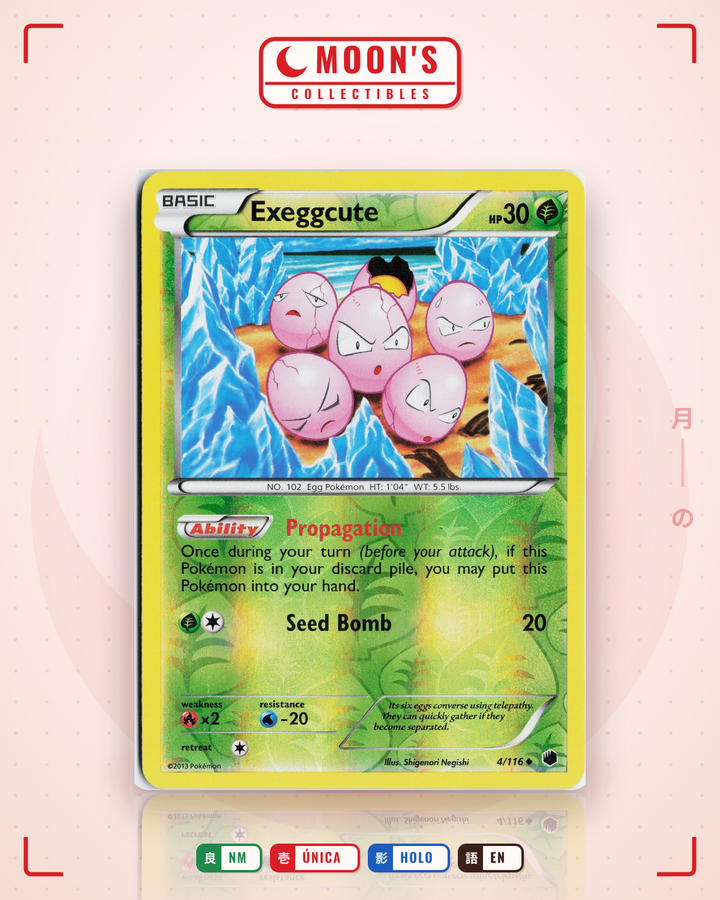 Exeggcute · Plasma Freeze #4/116 · NM