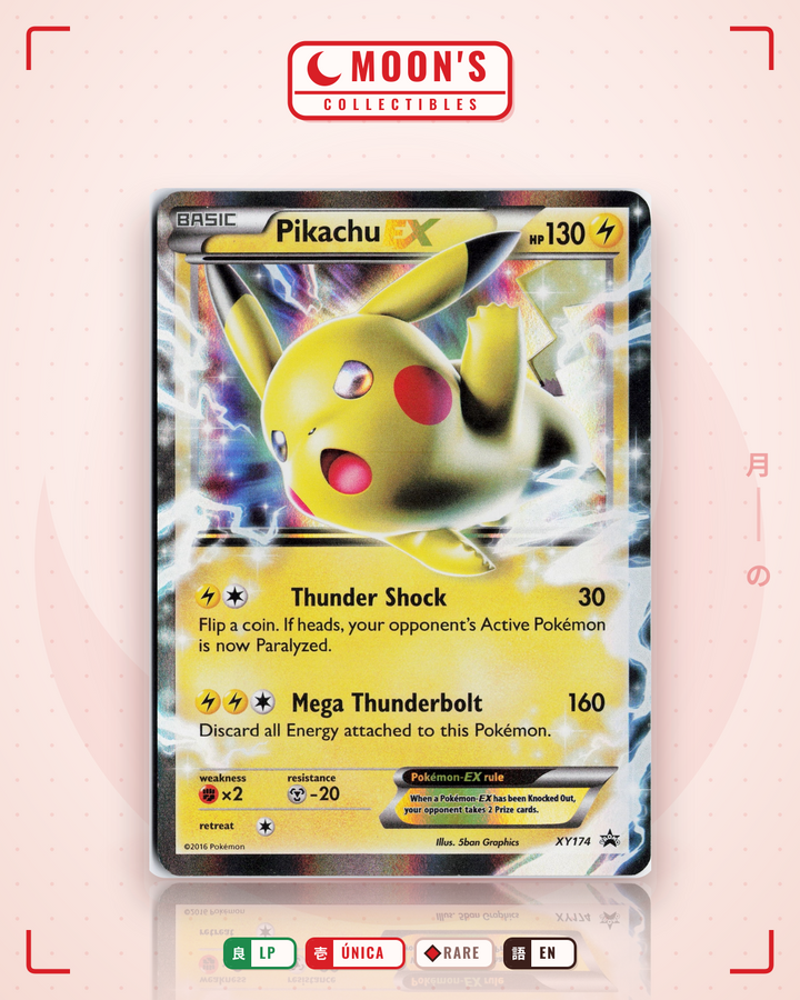 Pikachu-EX · XY Black Star Promos #XY174 · LP