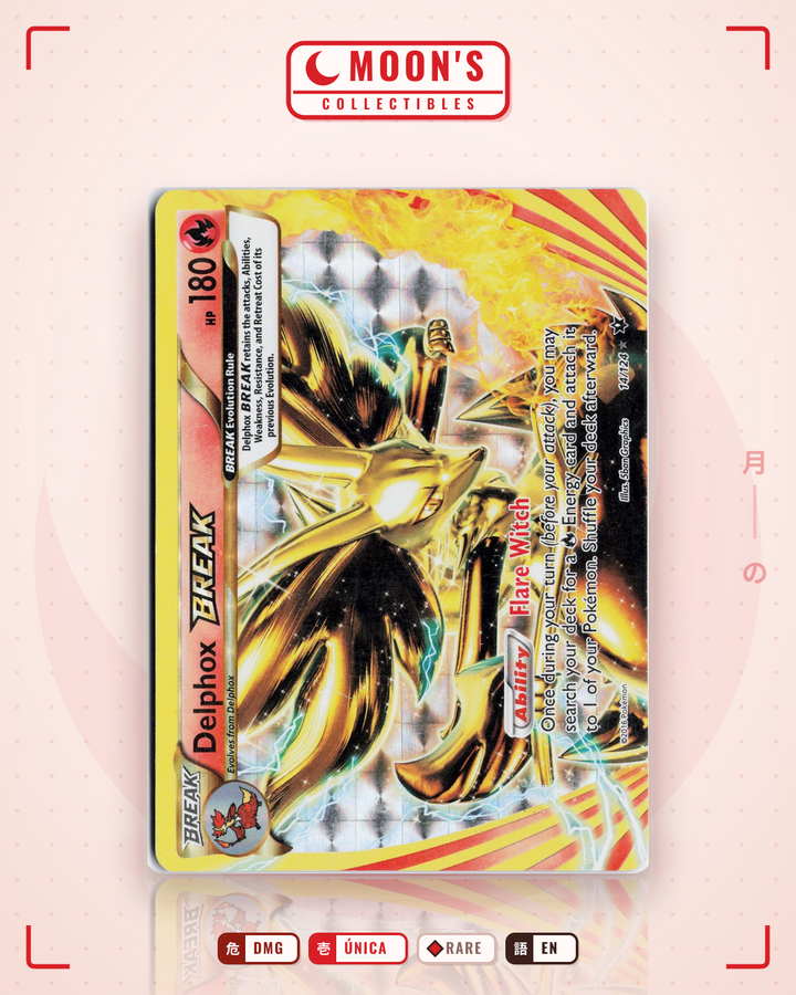 Delphox BREAK · Fates Collide #14/124 · DMG
