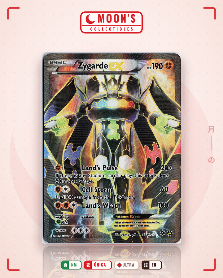 Zygarde-EX · Fates Collide #54a/124 · NM