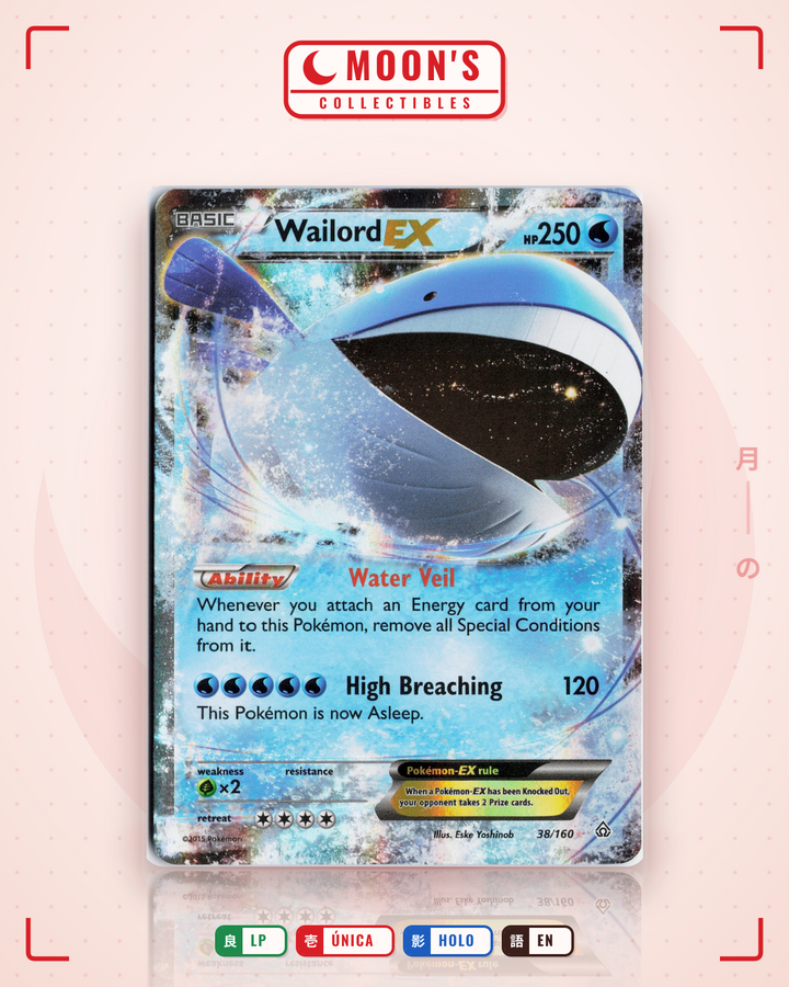 Wailord-EX · Primal Clash #38/160 · LP