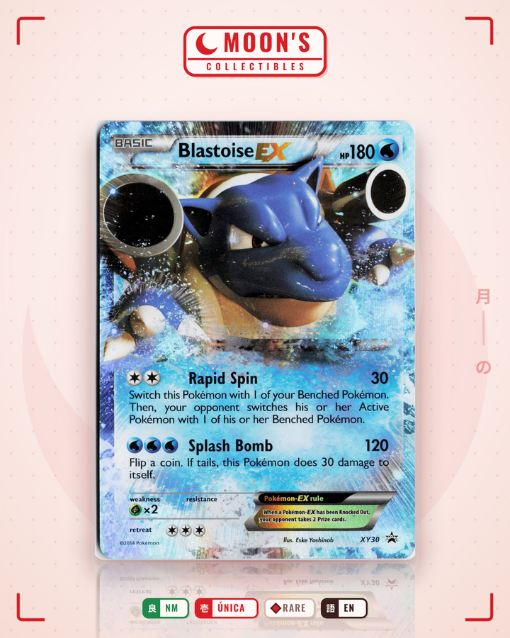 Blastoise-EX · XY Black Star Promos #XY30 · NM