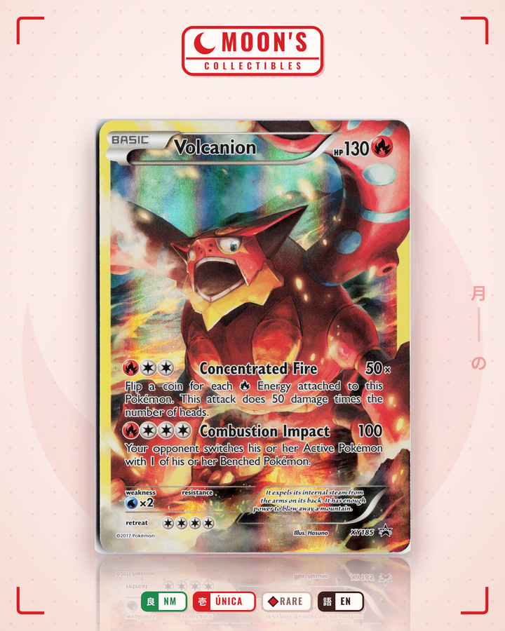 Volcanion · XY Black Star Promos #XY185 · NM