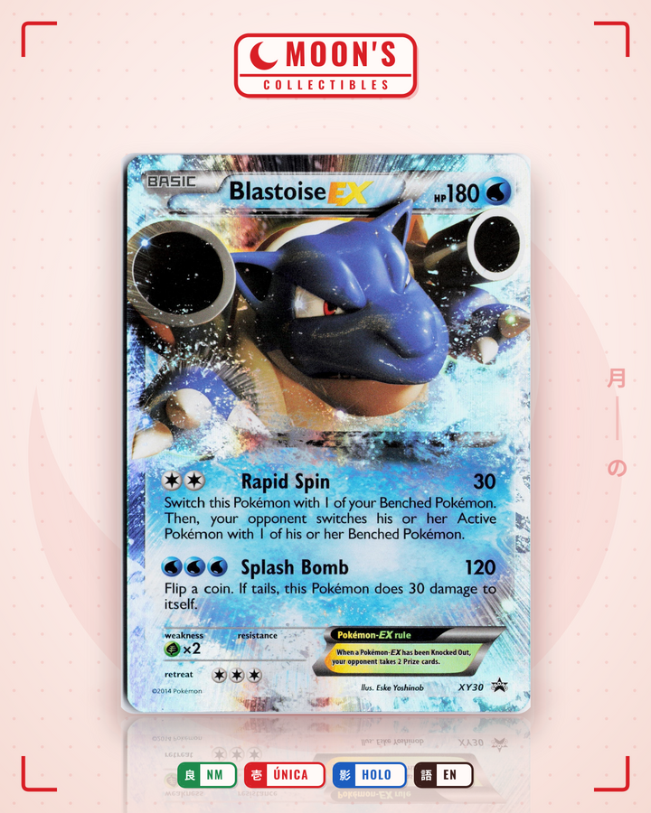 Blastoise-EX · XY Black Star Promos #XY30 · NM